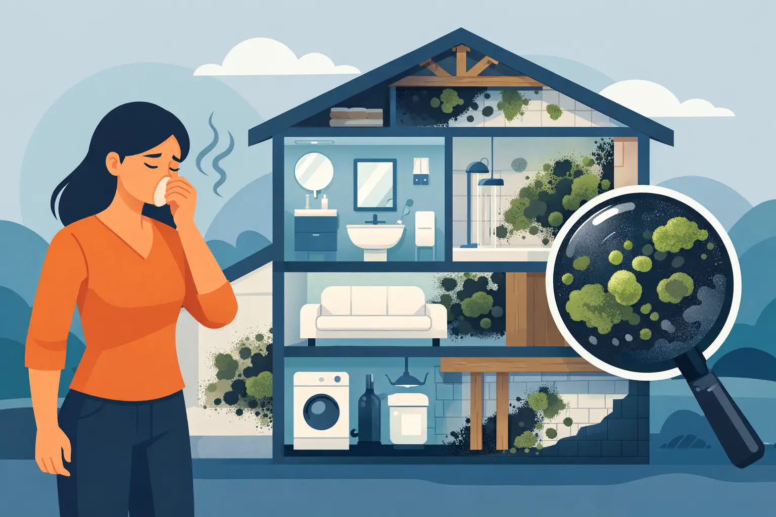 Is Hidden Mold Dangerous in Your Home?