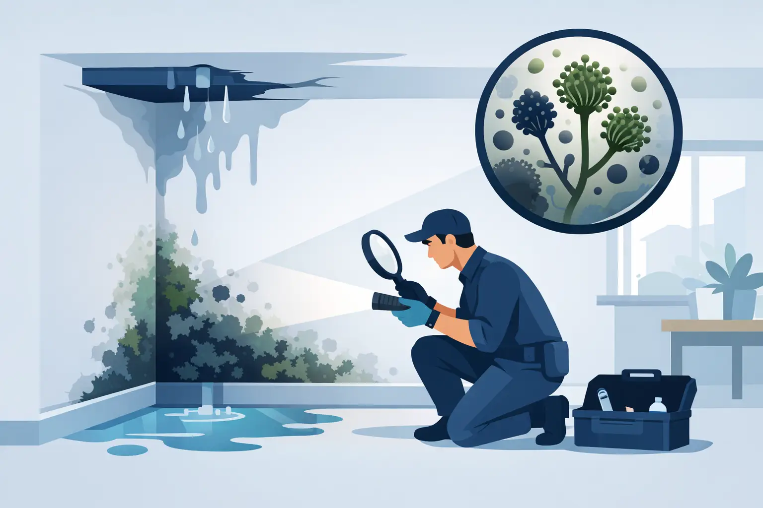 Mold Inspection After Water Leak: What Matters