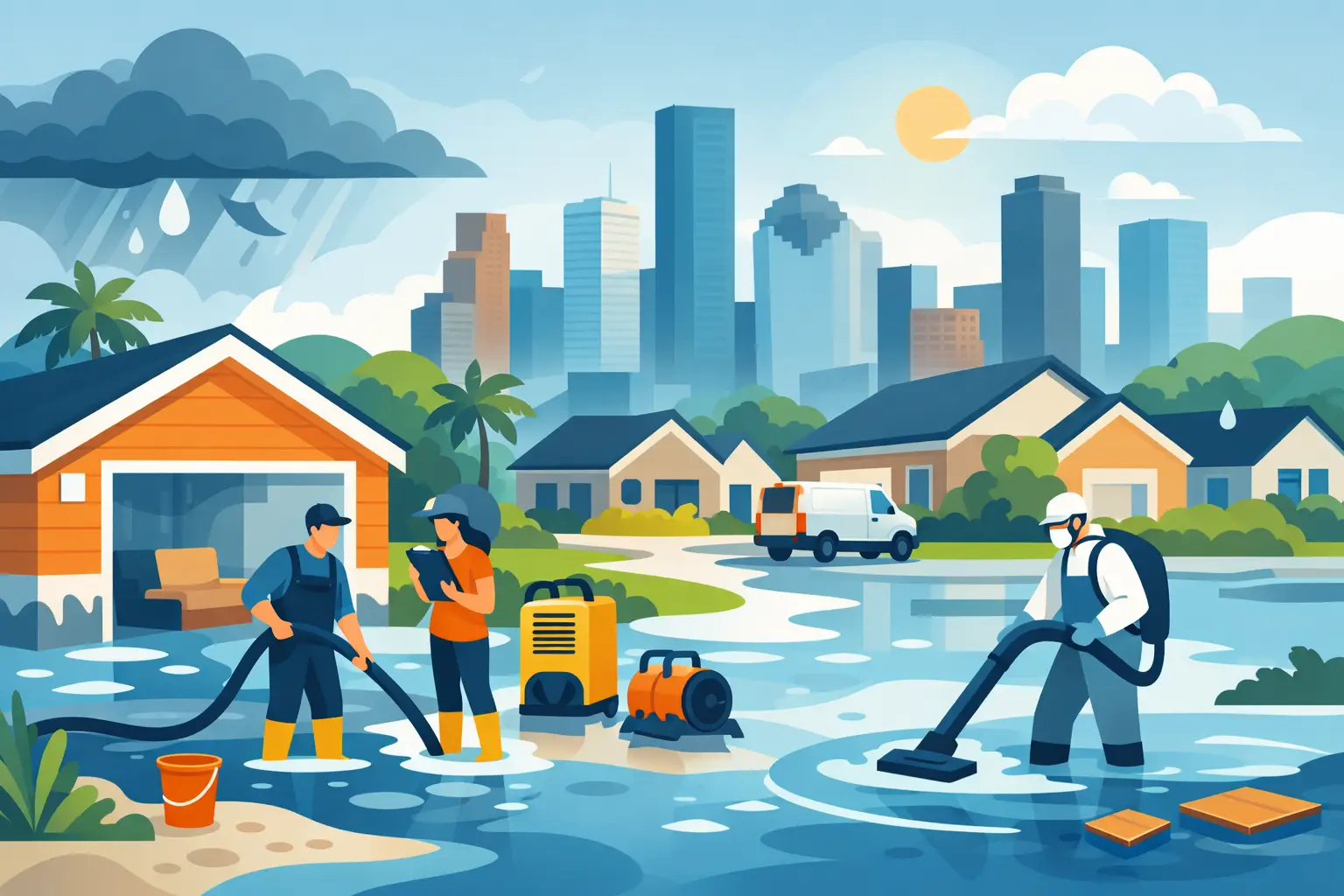 Water Damage Recovery Guide for Houston Homes