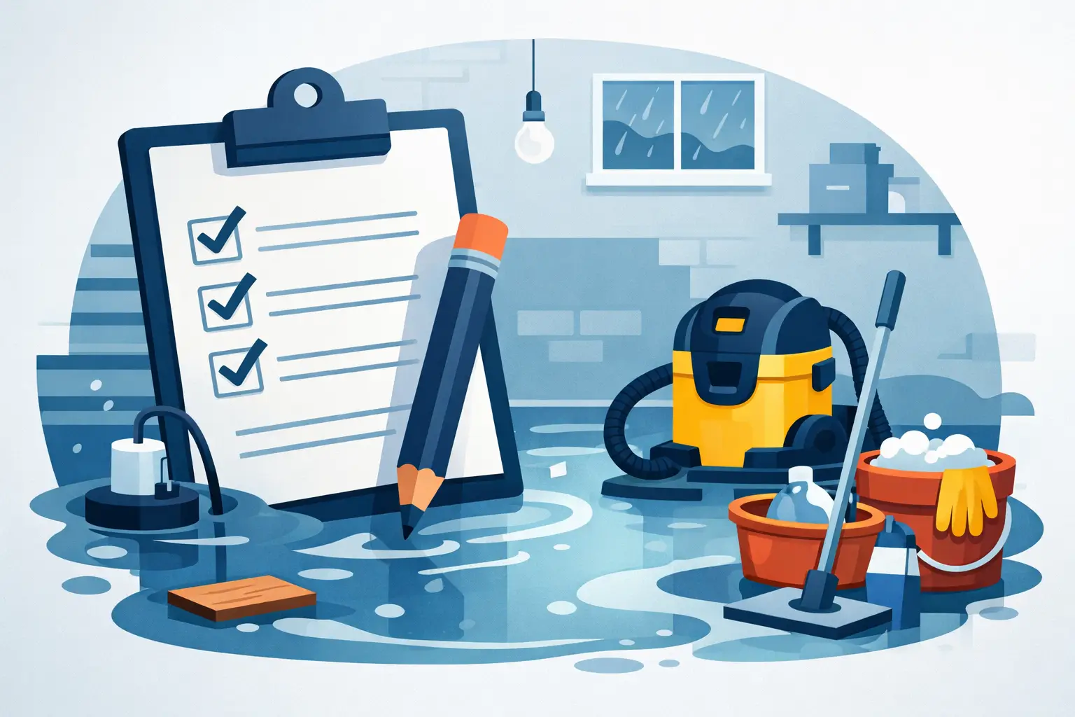 Basement Flooding Cleanup Checklist