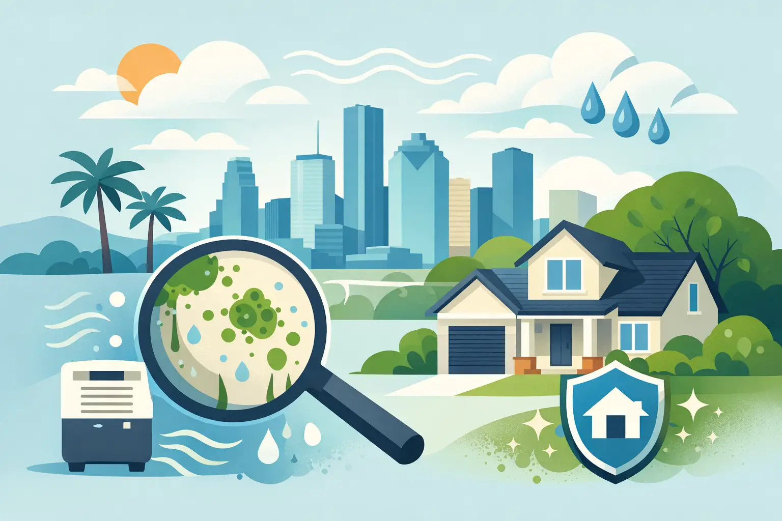 Humid Climate Mold Prevention for Houston Homes