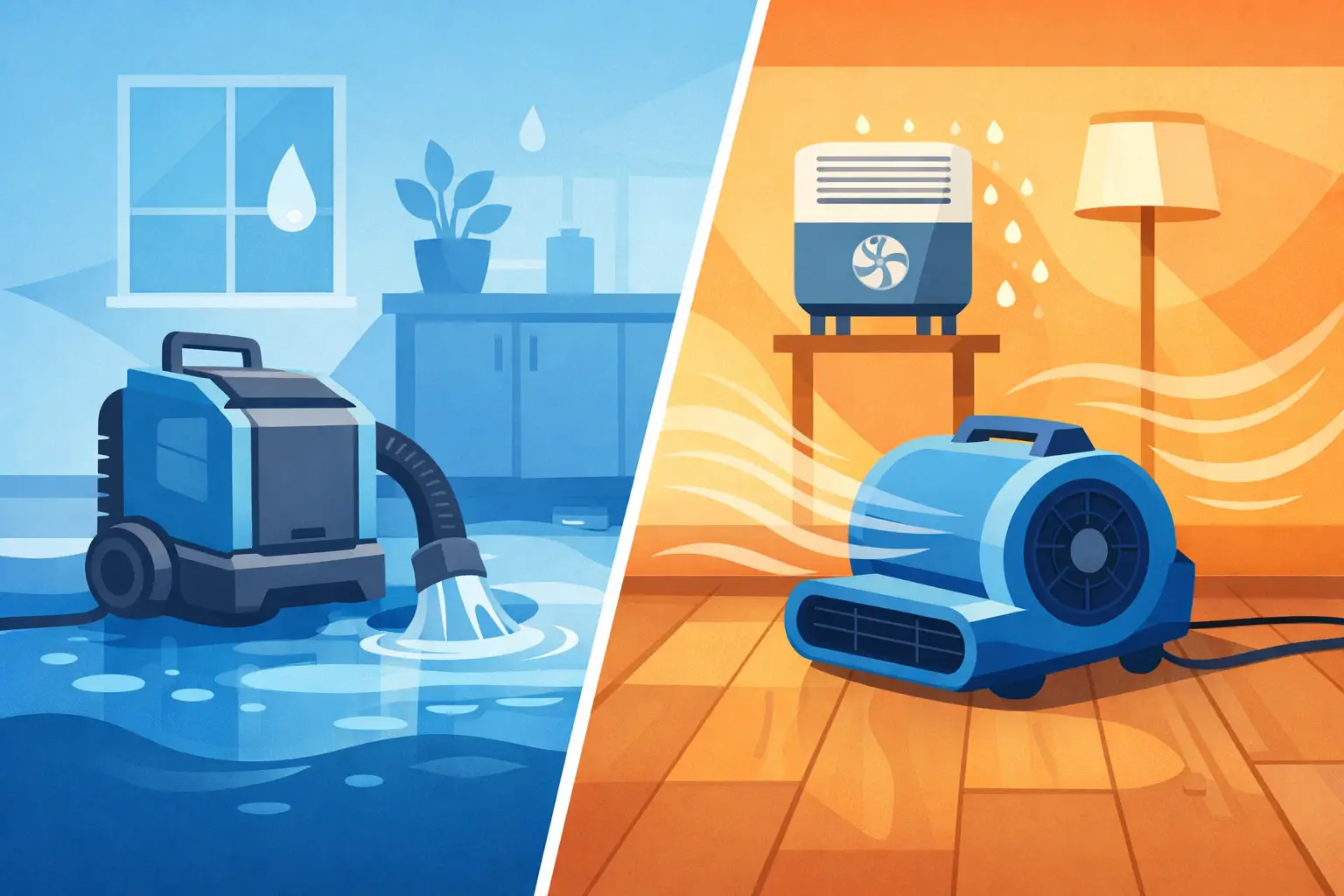 Water Extraction vs Drying: What Comes First?