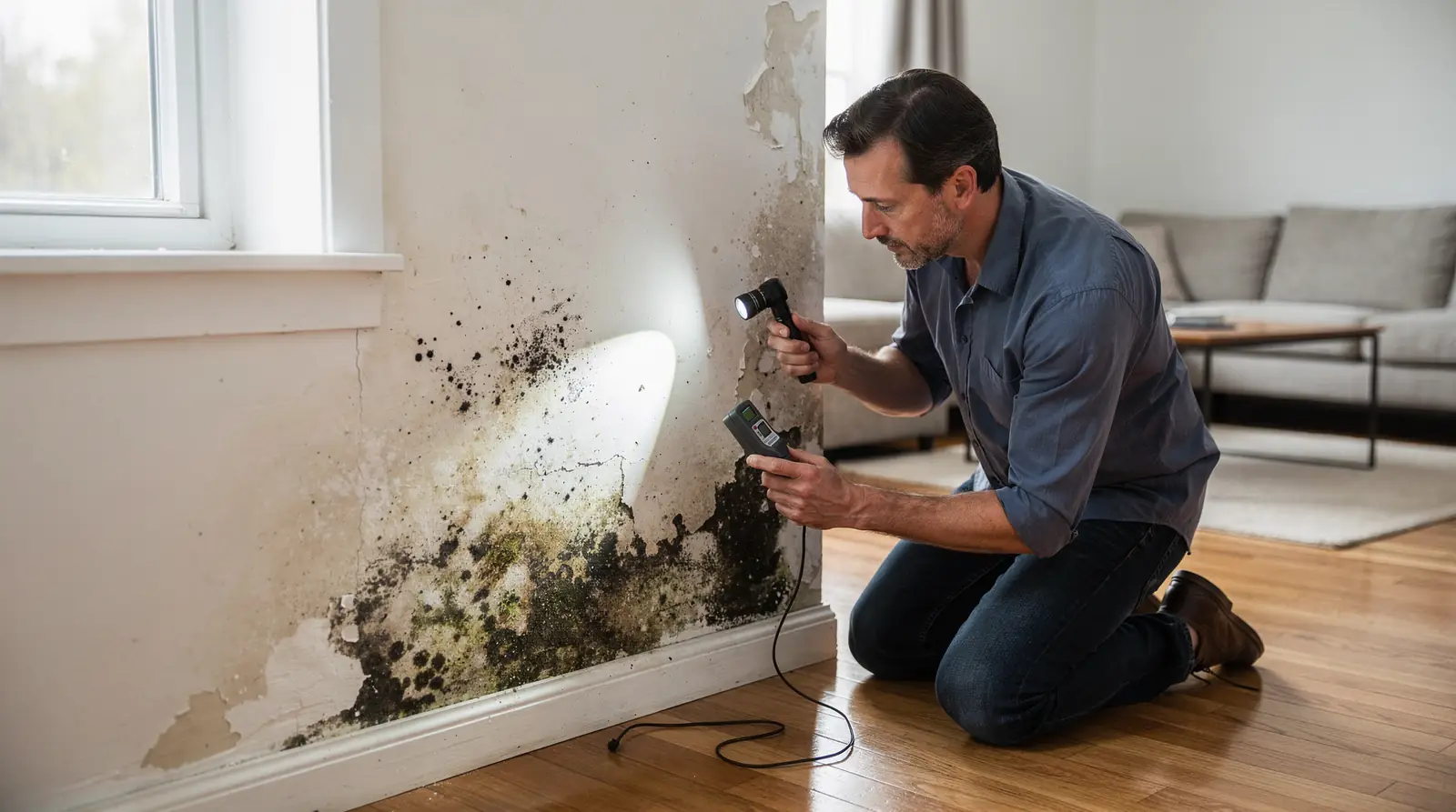 How Can I Tell if I Have a Serious Mold Problem in My Home? Hidden mold can be dangerous and go unnoticed for months, making it harder to gauge
