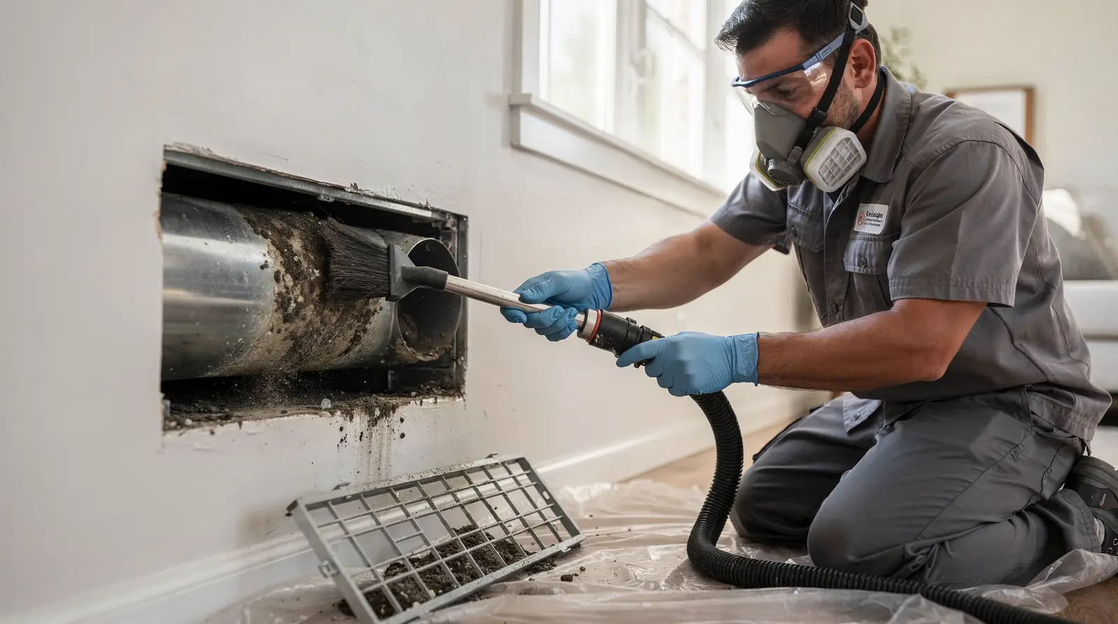 Mold Removal From Air Ducts: Houston Guide Ductwork should be cleaned with a HEPA vacuum paired with a mold-killing solution to remove