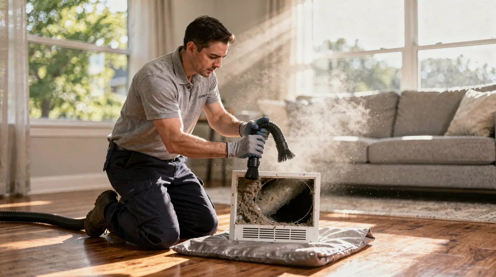 How Can Air Duct Cleaning Improve My Home's Air Quality in Houston? Over time, dust, allergens, contaminants, and debris accumulate inside ductwork and affect air quality while